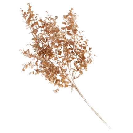 CV37058-2 decorative gold branch, dense, elegant, glamorous, holiday leaves