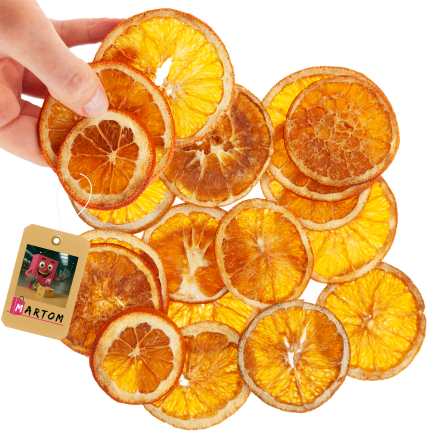 CV37139 DEKORACE Z PLÁTKŮ SUŠENÉHO POMERANČOVÉHO OVOCE 50G