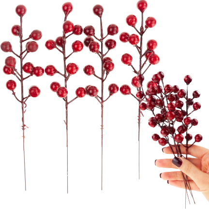 CV37142 OKRASNÁ VĚTEV NA VRCHOLU HLOH CESMÍNA JEŘÁB 4KS