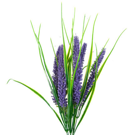 Artificial lavender bouquet, lavender for a vase, artificial flowers, home decor, 5 sprigs