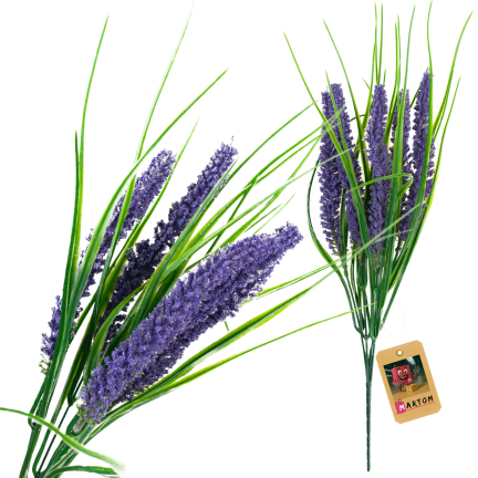 Artificial lavender bouquet, lavender for a vase, artificial flowers, home decor, 5 sprigs