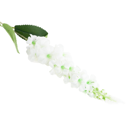 CV38306-1: White sprig of lily of the valley, long-stemmed, bouquet arrangement