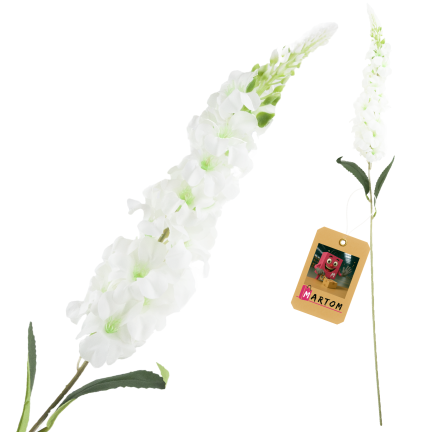 CV38306-1: White sprig of lily of the valley, long-stemmed, bouquet arrangement