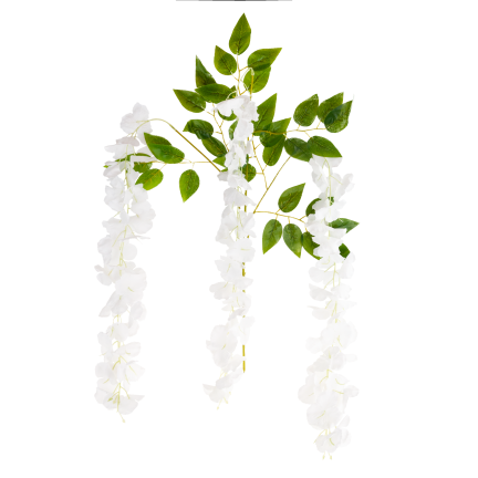 Flower garland, hanging artificial flowers, spring decoration