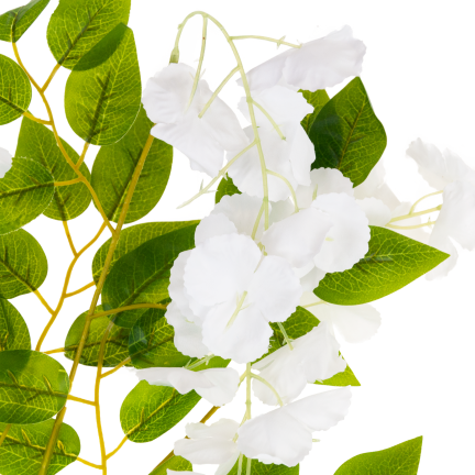 Flower garland, hanging artificial flowers, spring decoration
