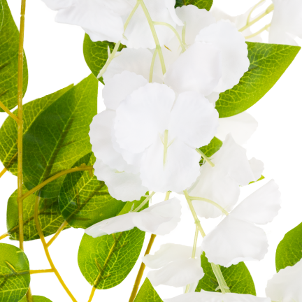 Flower garland, hanging artificial flowers, spring decoration