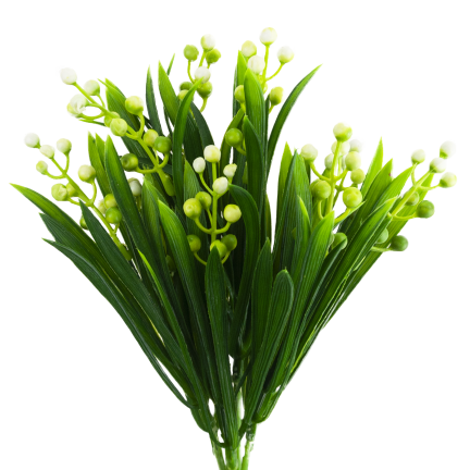 CV38694 BUKIET GAŁĄZEK X9 KONWALIA