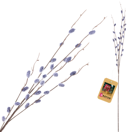 Catkin branch, catkins in spring, Easter decorations, floral arrangement decorations