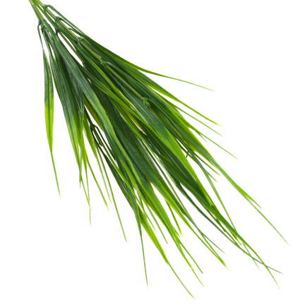 Artificial grass, grass bundle, grass on a spike, green, 39 cm