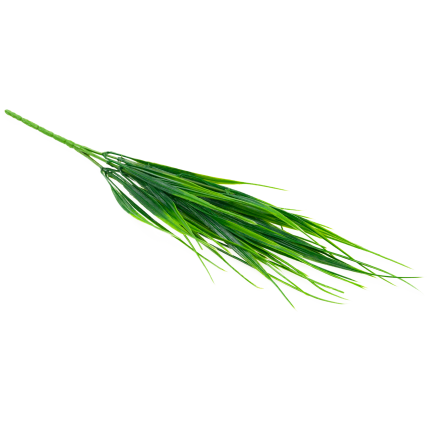 Artificial grass, grass bundle, grass on a spike, green, 39 cm