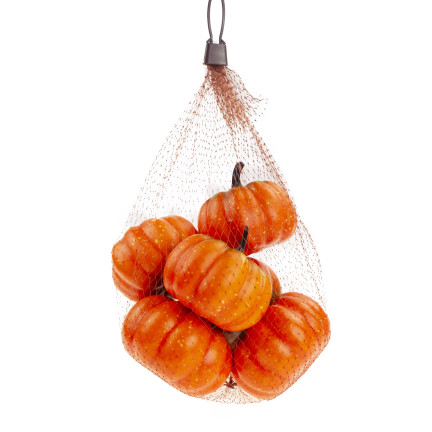 TG72992-2 KÜNSTLICHE KÜRBISSE 6-TEILIG HERBST HALLOWEEN DEKORATION SET