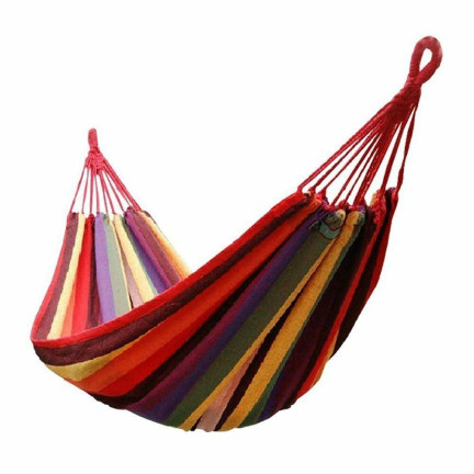 UU29 2-Personen-GARTENHAMMER BUMMING RUMMING REST 200x160 CM + Seile