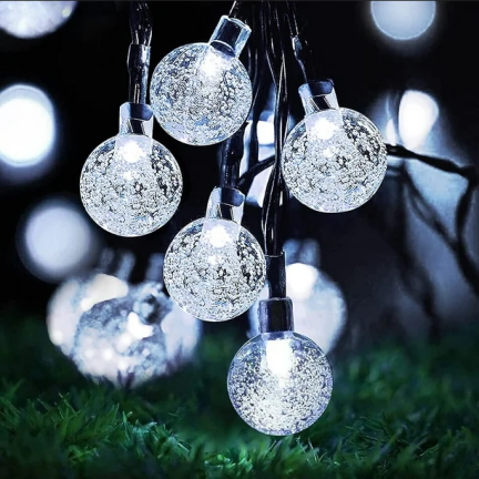 TG71398-2 SOLARLAMPE GIRLAND 20LED 5M GARTENLAMPE FÜR BALKON string KALTES LICHT