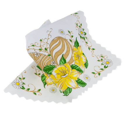 DEC4518 Christmas tablecloth, 36 cm, Easter table decoration