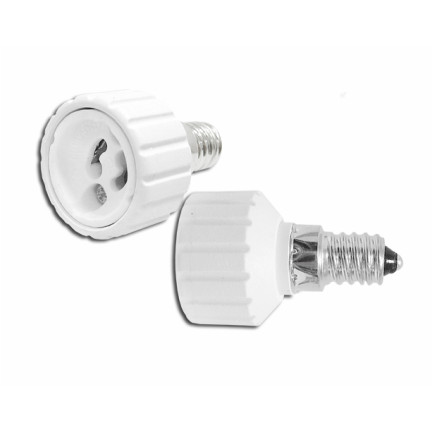 UU92 ADAPTER ADAPTER VON E14 auf GU10 Glühlampe