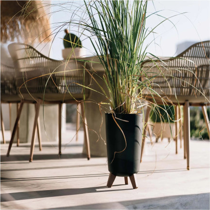 DGTL240-S433 Gracia Tubus Slim Plant Pot, Anthracite