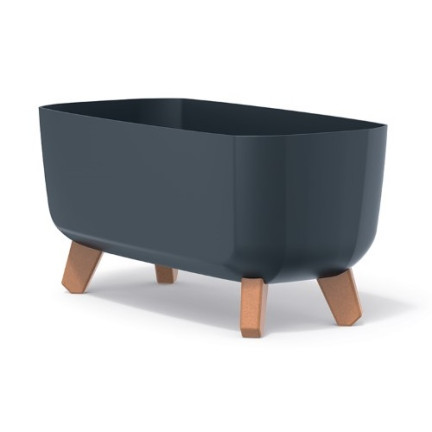 DGCL400-S433 Long, Large Garden Planter Pot with Legs, 
