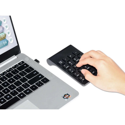 TG67391 BEZDRÁTOVÁ NUMERICKÁ KLÁVESNICE USB NOTEBOOK PC