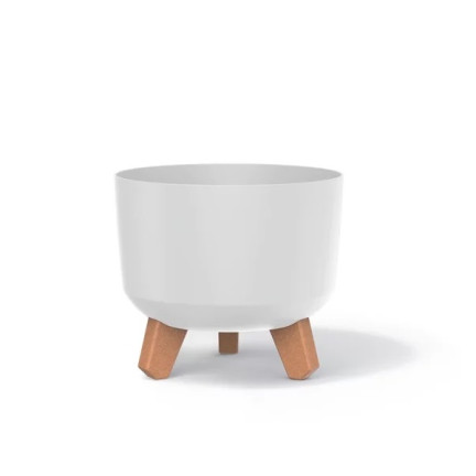 DGRL200-S449 Round Garden Planter Pot with Legs, 