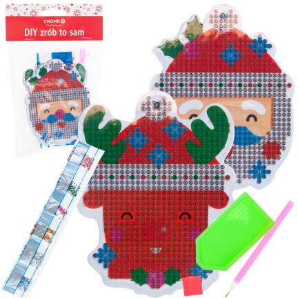 DIY7144 Christmas Ornament Diamond Painting Kit (Assorted Designs)