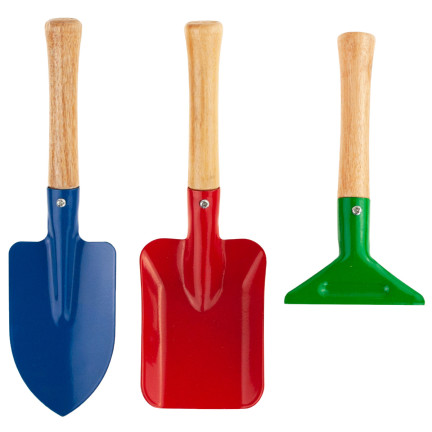 DOS2637 ZAHRADNÍ NÁŘADÍ HRÁBĚ LOPATA LOPATKA 3W1 MINI ZAHRADNÍ SADA