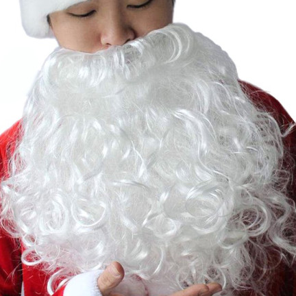 TG51204 WEIHNACHTSMANN BART FÜR WEIHNACHTSMANN KOSTÜM WEIHNACHTSMANN VERKLEIDUNG KOSTÜM