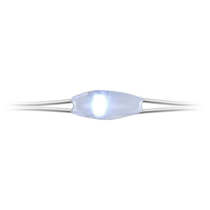 TG37005-1 40 LED KALTWEISS 2M BATTERIE-LAMPE an einem Kabel