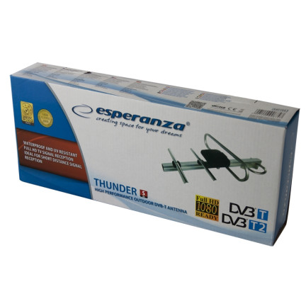 EAT104 DVB-T ZEWNĘTRZNA SMĚROVÁ ANTÉNA FULL HD 5dB