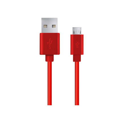 EB145R ESPERANZA KABEL MICRO USB 2.0 A-B M/M 2.0M CZERWONY