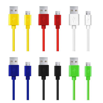 EB178Y ESPERANZA MICRO USB 2.0 A-B M/M KABEL 1,2 M ŽLUTÝ