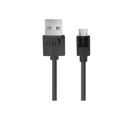 EB184K ESPERANZA MICRO USB 2.0 A-B M/M 1,0M KABEL ČERNÝ TRANSPARENTNÍ