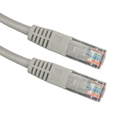 EB273E UTP CAT 5E PATCHCORD 1M ŠEDÝ