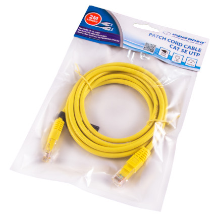 EB274Y UTP CAT 5E PATCHCORD 2M ŽLUTÝ