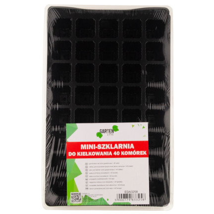 EDA3258 MINI-GEWÄCHSHAUS KEIMGERÄT SÄMLING INSPEKTOR 40 KAMMERN