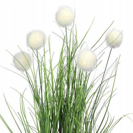 CV17507 Artificial Pampas Grass Balls, Decorative Pampas Grass Replicas