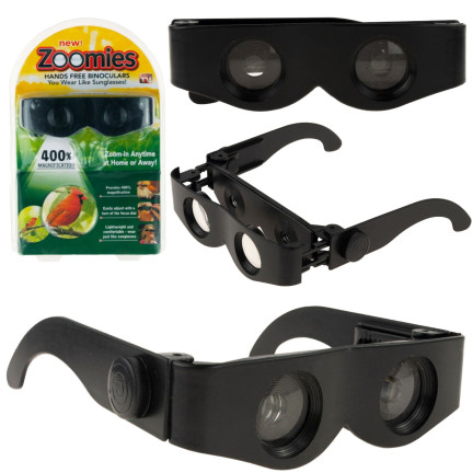 EE21 LUPENBRILLE ZOOMIES MIT TV 400% BINOKULAR