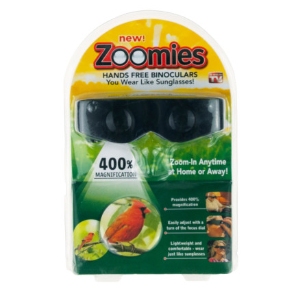 EE21 LUPENBRILLE ZOOMIES MIT TV 400% BINOKULAR