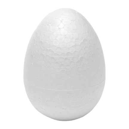 TG40894 EIER STYROPIAN EGGS 12 BLATT 4CM Ostereier für Decoupage STROIKA