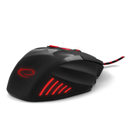 EGM201R HERNÍ DRÁTOVÁ MYŠ 7D OPT. USB MX201 WOLF RED