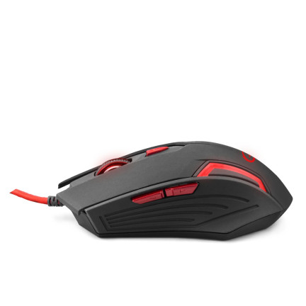 EGM205R ESPERANZA DRÁTOVÁ MYŠ. PRO HRÁČE 6D OPT. USB MX205 FIGHTER RED