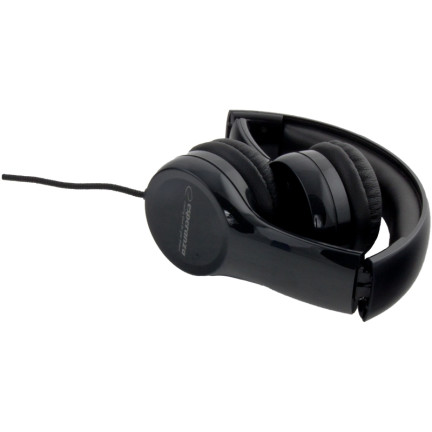 EH140K ESPERANZA AUDIO FUNK HEADPHONES BLACK jack