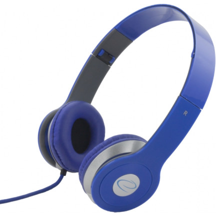 EH145B Sluchátka s AUDIO konektorem TECHNO BLUE