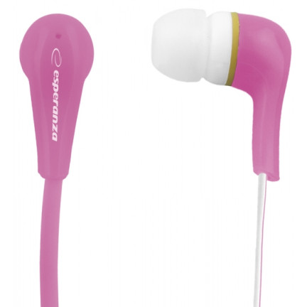 EH146P ESPERANZA SLUCHÁTKA DO UŠÍ LOLLIPOP RŮŽOVÁ