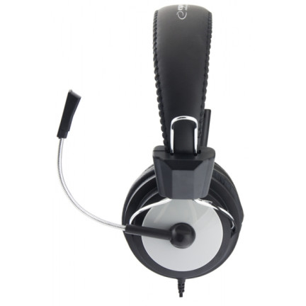 EH154K SLUCHÁTKA ESPERANZA S MIKROFONEM EAGLE ČERNÁ