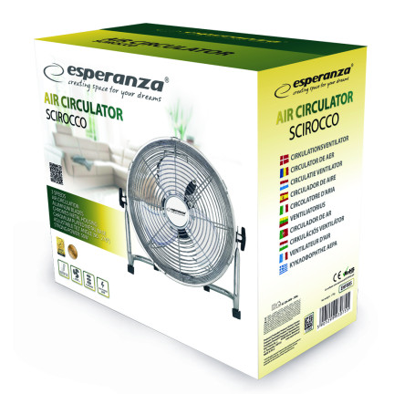 EHF005 PODLAHOVÝ CIRKULAČNÍ VENTILÁTOR VÝKONNÝ