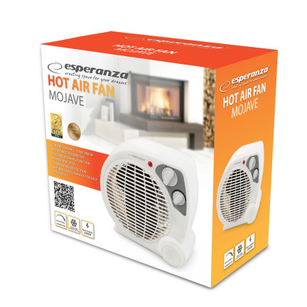 EHH002 Farelka leistungsstarke ELEKTROHEIZUNG Thermoventilator Herd 2000W