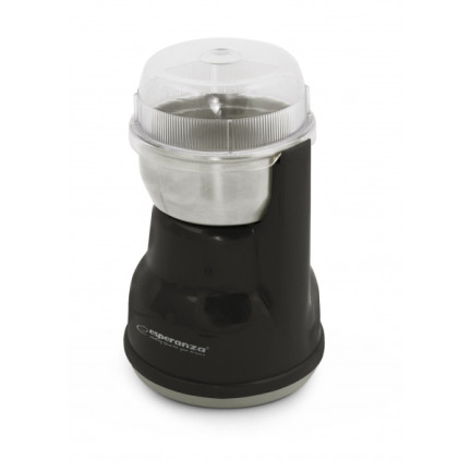 ES7CZ KAFFEEMÜHLE ELEKTRISCH METALL PFEFFER SCHWARZ ESPERANZA KÜCHE LUNGO