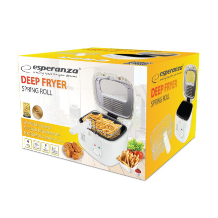 EKG012 FRYTKOWNICA FRYTOWNICA  ESPERANZA 2.5L 1800W
