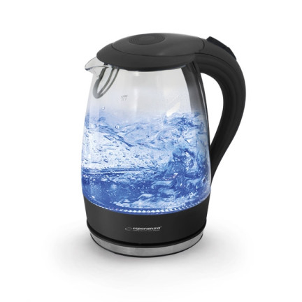 EKK011K 1.8-liter LED-lit glass electric kettle with temperature control, 2200 W
