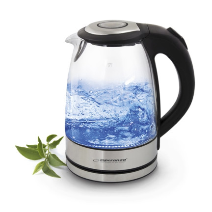 EKK012 ESPERANZA ELEKTRISCHES GLASKESSEL YOSEMITE 1,7 L SCHWARZ